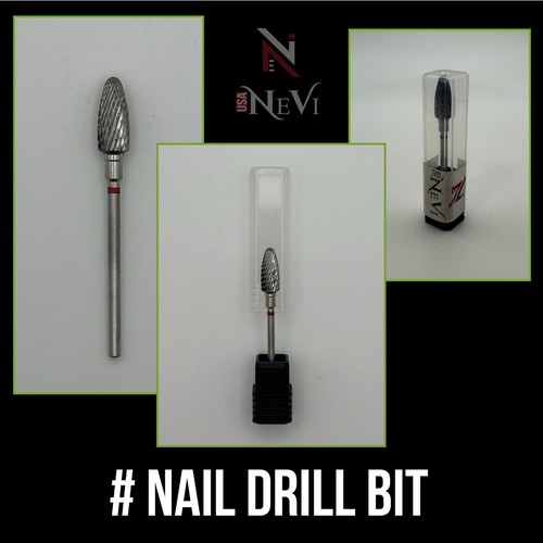 Carbide nail drill - carbide, bit