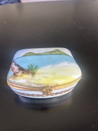 Vintage antique limoges pill - vintage,