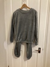Ladies Grey/Green Velour
