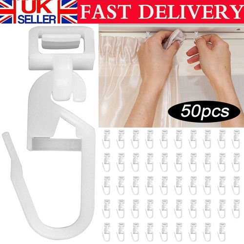50x curtains hooks - 50x,