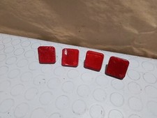 4 original door reflectors for