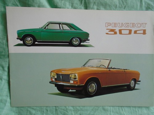 Peugeot 304 coupe - coupe, &