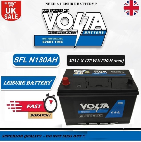 12v 130 leisure battery sfl - ah,