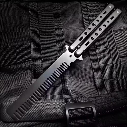 Foldable butterfly comb - butterfly,