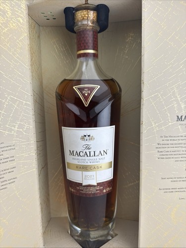 Macallan rare cask 2021 - cask,