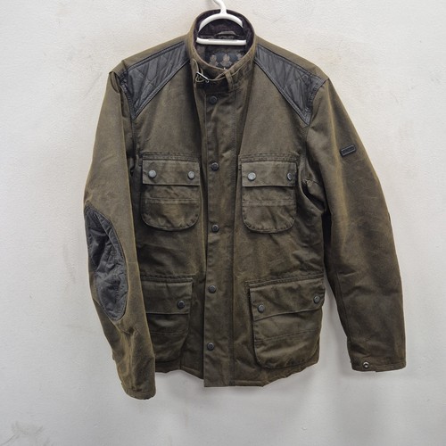 Barbour weir leather - barbour, patches