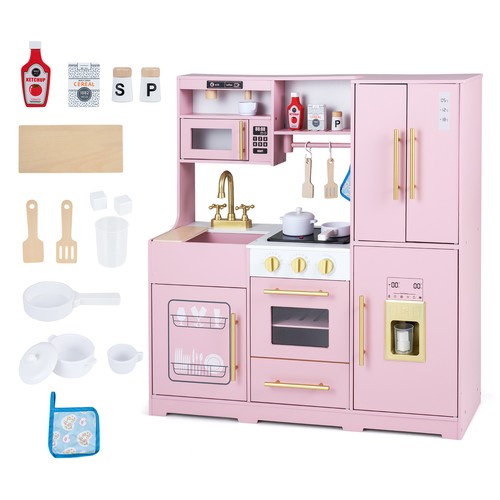 Wooden play kitchen - play, for