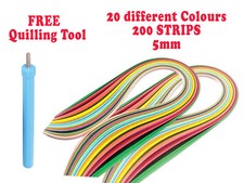 5mm DIY 200 Quilling Paper