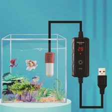 Mini USB Fish Turtle Tank Heater Aquarium Thermostat Fish Tank Heater Home