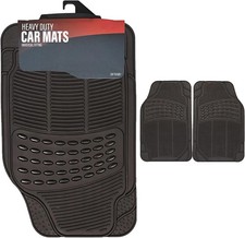 FOR VAUXHALL ASTRA MK5 MK6 FRONT PAIR OF HEAVY DUTY RUBBER CAR MATS