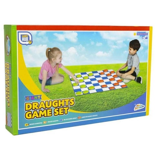 Giant draughts game outdoor - game,