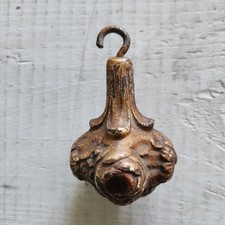 Antique Floral Design Cast Iron Gate/Buggy/Curtain/Clock Weight