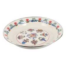  Farmhouse Dinnerware Sets Old-fashioned Enamel Plate Food Storage Salad Fruit