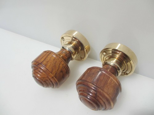 Wooden door knobs handles - door,