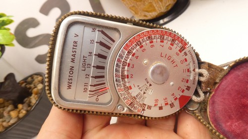 Weston master exposure meter - master, v