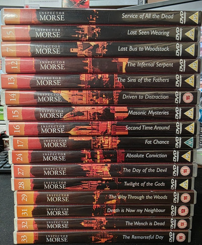Inspector morse dvd bundle - inspector,