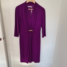 Gina Bacconi Purple Dress with