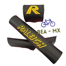 Raleigh Super Burner Mk1 Black Yellow Writing With Poppers
