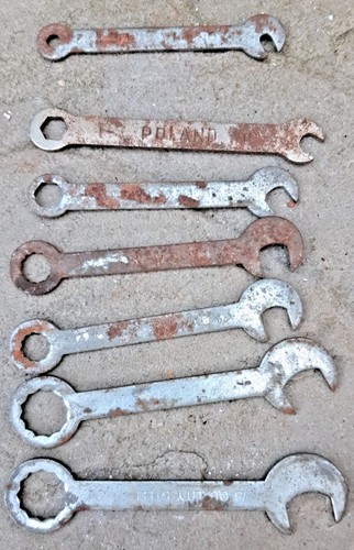 Vintage spanners wrenches old - vintage,