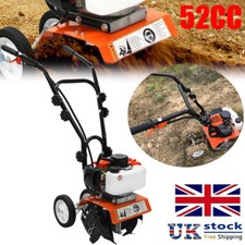 52CC Mini Tiller Cultivator Garden Petrol Rotavator 1.65kw 2-Stroke Tiller Patch