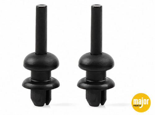 Parcel shelf hanger clips - parcel, 2x