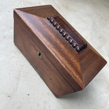 Antique Mahogany Wooden Tea