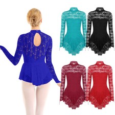 Women Floral Lace Figure Ice
