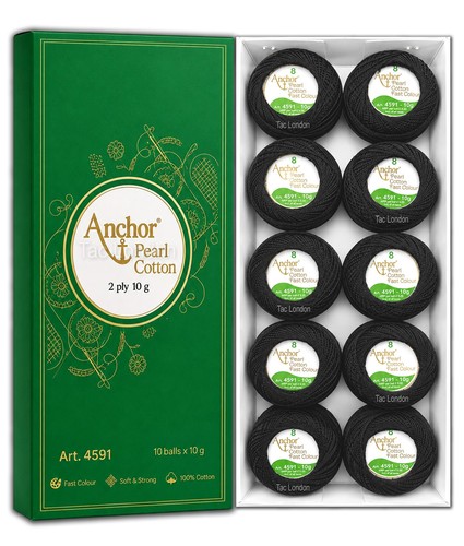 Black colour anchor pearl - colour,
