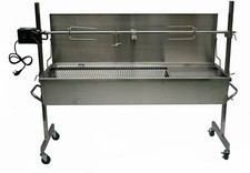 Gemini Stainless Steel Commercial Charcoal Hog Roast Spit Machine