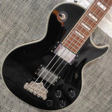 Burny LPB-65 Les Paul Custom Bass Black Burny
