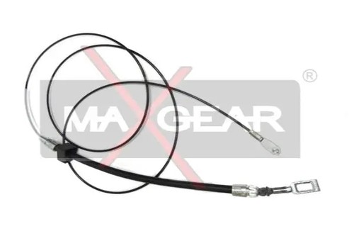 Right rear cable pull parking - right,