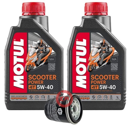 Oil change motul 5w40 - change, +