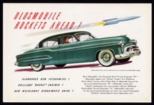 1950 Oldsmobile print ad -