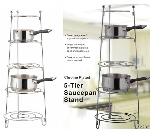 Tier chrome saucepan pan pot - tier,