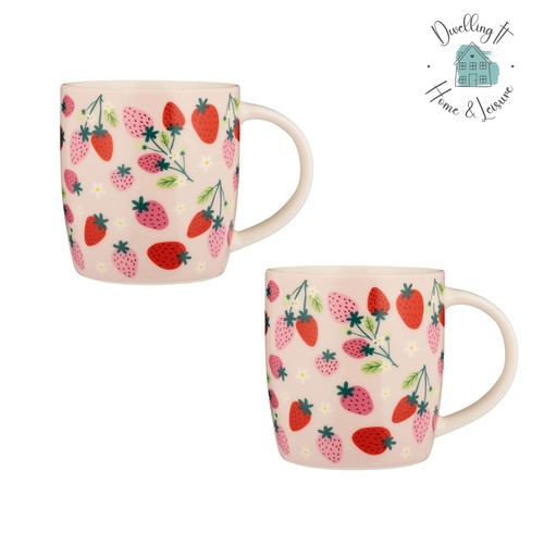 Set juicy strawberries - of,