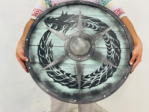 Handmade viking round - 24",