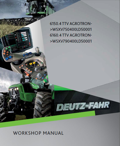 Deutz fahr 6160 ttv - ttv, agrotron