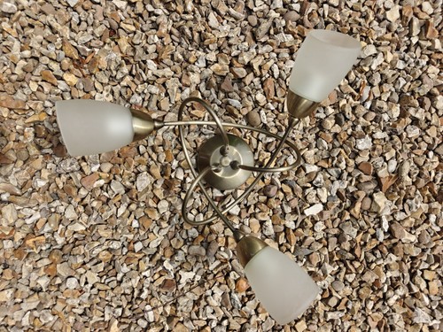 Ceiling light with three arms - with,