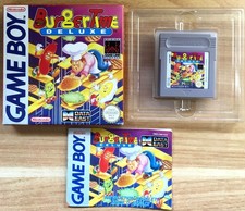 BURGER TIME DELUXE COMPLETE NINTENDO GAMEBOY FAT PAL FAH (FR) CIB Original Packaging - Good Condition