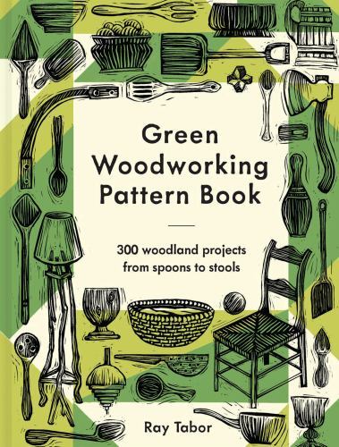 Green woodworking pattern book - green,