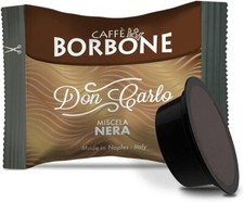 200 Capsule Cialde Caffe Borbone Don Carlo Miscela Nera Compatibili A Modo Mio