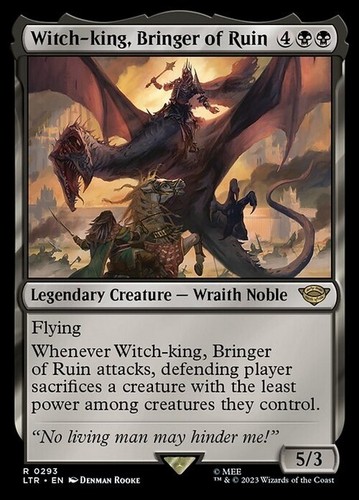 Witch king bringer ruin - of, ~