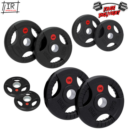 Cast iron weight plates set - iron,