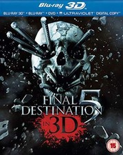 Final Destination 5 (Blu-ray 3D + Blu-ray + DVD + UV Copy) [2011]... - DVD  2GVG
