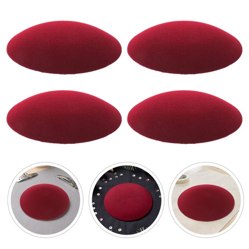 4pcs round hat - 4pcs,