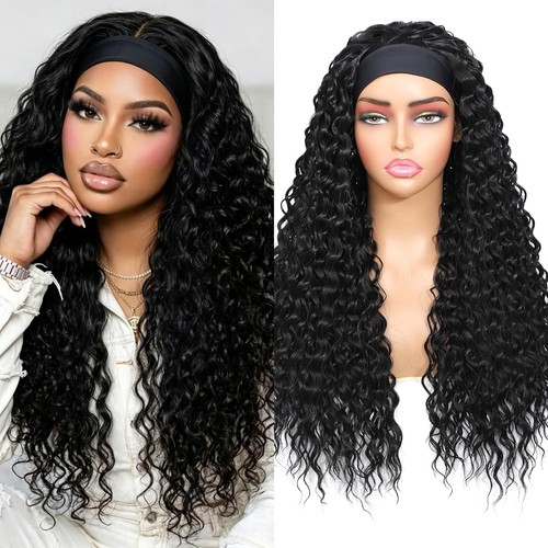 Headband wig water wave - headband,