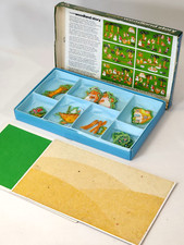 Fuzzy Felt Woodland Story Allan Industries 1980 Vintage Art Childrens Play Set