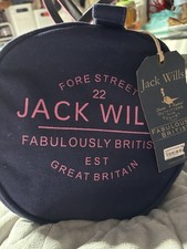 Jack Wills barrel bag navy