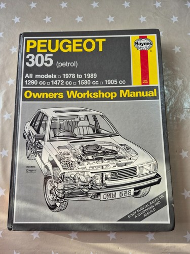 Haynes manual peugeot 305 - manual,