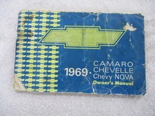 1969 CHEVROLET CHEVY CAMARO